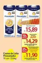 Atacadão Piracanjuba - creme de leite oferta
