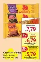 Atacadão Garoto - chocolate oferta