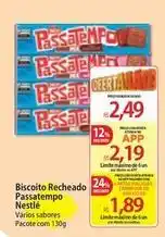 Atacadão Nestlé - biscoito recheado passatempo oferta
