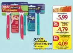 Atacadão Gillette - aparelho prestobarba oferta
