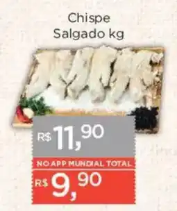 Supermercados Mundial Chispe Salgado kg oferta