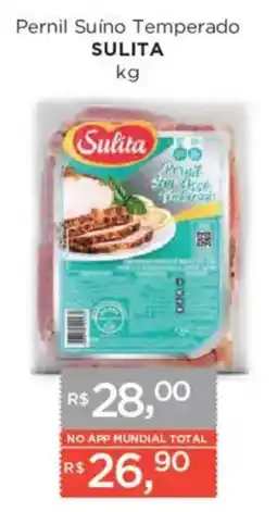 Supermercados Mundial Pernil Suino Temperado Sulita oferta