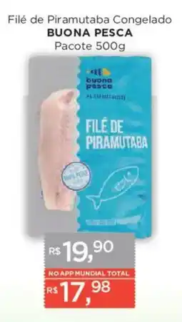 Supermercados Mundial Filé de Piramutaba Congelado oferta