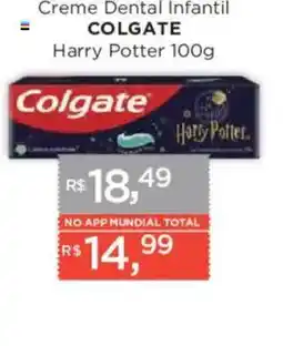 Supermercados Mundial Creme Dental Infantil Colgate Harry Potter oferta