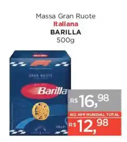 Supermercados Mundial Massa gran ruote italiana oferta