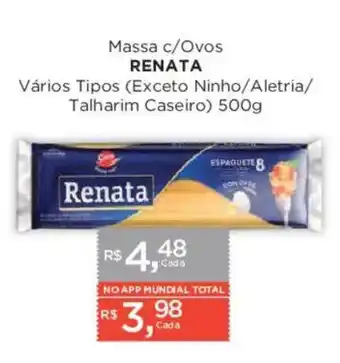 Massa c/ovos renata