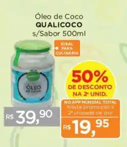Supermercados Mundial Óleo de coco qualicoco s/sabor oferta