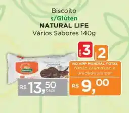 Supermercados Mundial Biscoito s/glúten natural life oferta