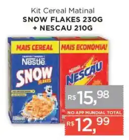 Supermercados Mundial Kit Cereal Matinal oferta