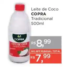 Supermercados Mundial Leite de coco tradicional oferta