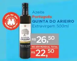 Supermercados Mundial Azeite português quinta do arieiro extravirgem oferta
