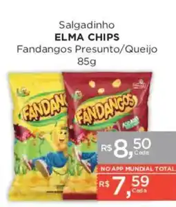 Supermercados Mundial Salgadinho elma chips fandangos presunto/queijo oferta