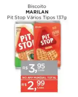 Supermercados Mundial Biscoito marilan oferta