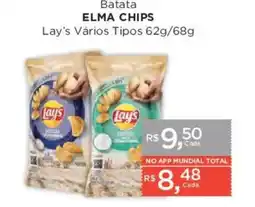 Supermercados Mundial Batata elma chips oferta
