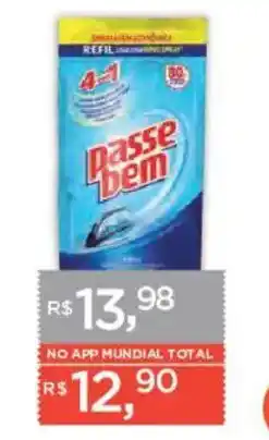 Supermercados Mundial Passe bem oferta