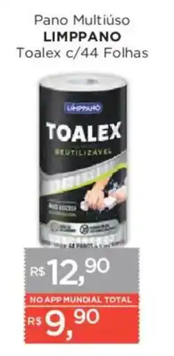 Supermercados Mundial Pano Multiúso Limppano Toalex oferta