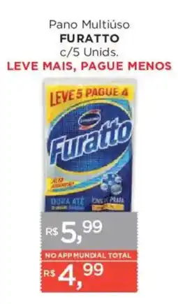 Supermercados Mundial Pano Multiuso Furatto oferta