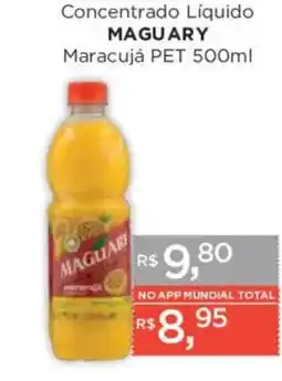 Supermercados Mundial Concentrado Líquido Maguary Maracujá oferta