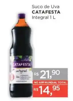 Supermercados Mundial Suco de Uva Catafesta Integral oferta