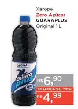 Supermercados Mundial Xarope zero açúcar guaraplus original oferta