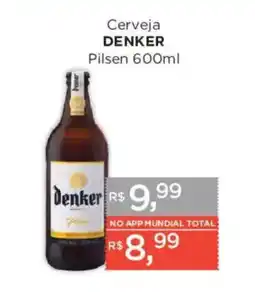 Supermercados Mundial Cerveja denker pilsen oferta