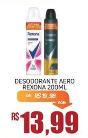 Desodorante aero rexona 200ml