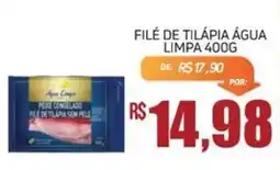 Economart Atacadista Filé de tilápia água limpa oferta