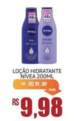 Economart Atacadista loção hidratante nivea 200ml oferta