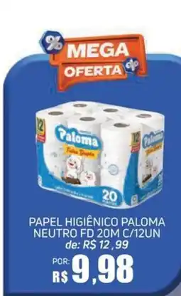 Economart Atacadista Papel higiênico paloma oferta