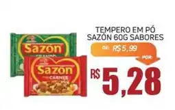 Economart Atacadista Tempero em pó sazon 60g sabores oferta