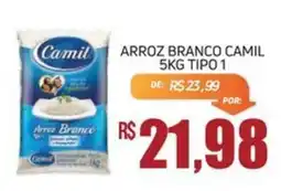 Economart Atacadista Arroz branco camil oferta