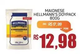Economart Atacadista Maionese hellmann's doypack oferta