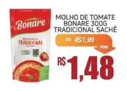Economart Atacadista molho de tomate bonare tradicional oferta