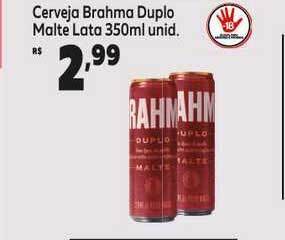 GoodBom Cerveja Brahma Duplo Malte Lata 350ml Unid. oferta
