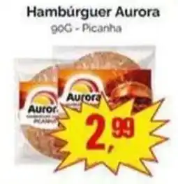 Supermercados Rena Hambúrguer Aurora goG - Picanha oferta