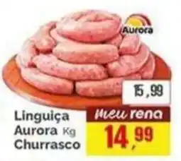 Supermercados Rena Linguiça aurora kg churrasco oferta