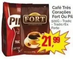 Supermercados Rena Café Três Corações Fort Ou Pil oferta