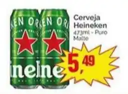 Supermercados Rena Cerveja Heineken oferta