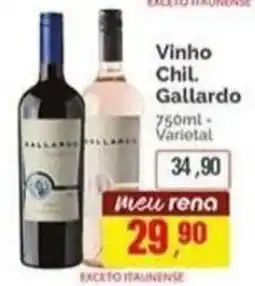 Supermercados Rena Vinho Chil. Gallardo oferta