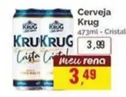 Supermercados Rena Cerveja Krug Cristal oferta