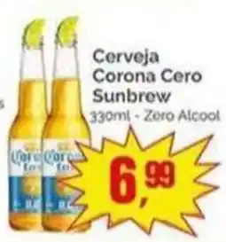 Supermercados Rena Cerveja Corona Cero Sunbrew oferta