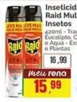 Supermercados Rena Inseticida raid multi insetos oferta