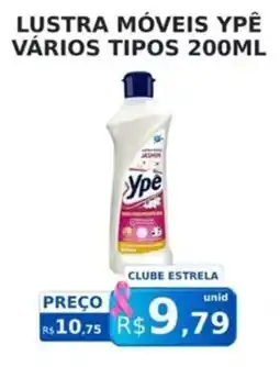 Supermercado Estrela Azul Lustra móveis ypê vários tipos oferta