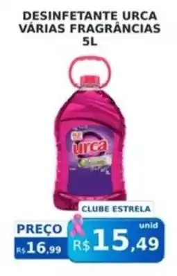 Supermercado Estrela Azul Desinfetante urca várias fragrâncias oferta