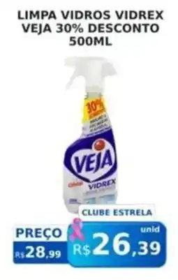 Supermercado Estrela Azul limpa vidros vidrex oferta
