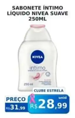 Supermercado Estrela Azul Sabonete íntimo líquido nivea suave oferta