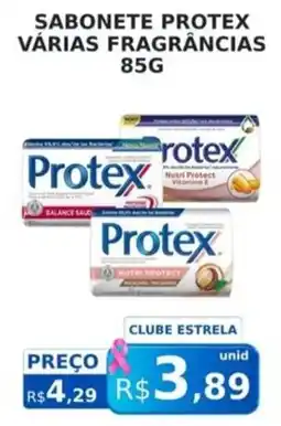 Supermercado Estrela Azul Sabonete protex várias fragrâncias oferta