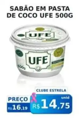 Supermercado Estrela Azul Sabão em pasta de coco ufe oferta