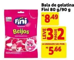 Mercado Extra Bala de gelatina Fini Beijos oferta