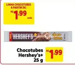 Mercado Extra Chocotubes Hershey's+ oferta